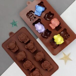 Molde bombones animales