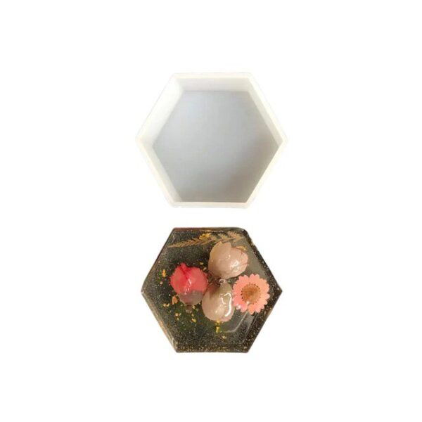 Molde hexágono 8cm - Imagen 2