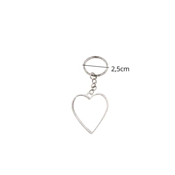 Dije corazón con argolla - Imagen 3