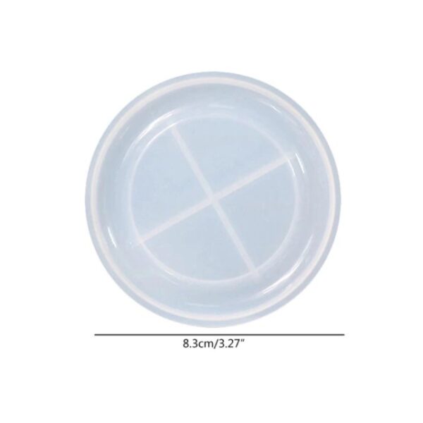 Molde posavasos pocillo cafe 8cm - Imagen 2