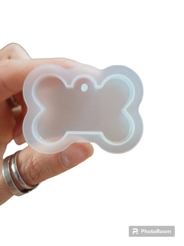 Molde chapita hueso transparente