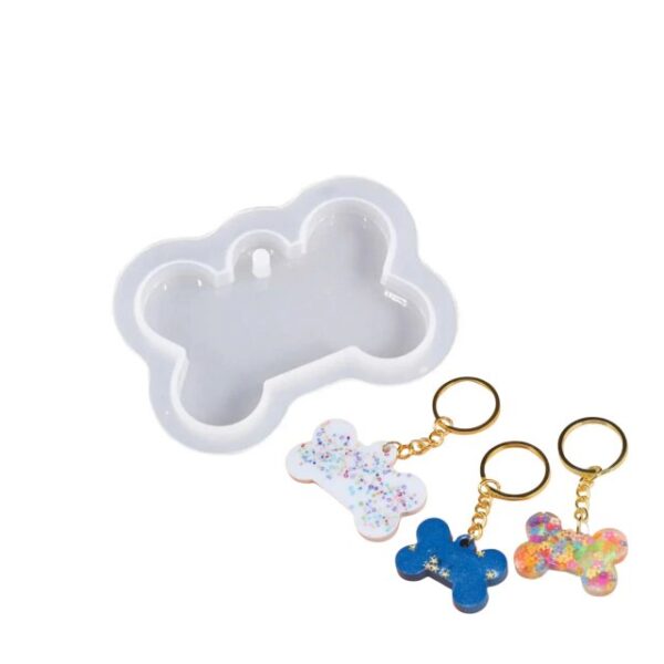 Molde chapita hueso transparente - Imagen 2