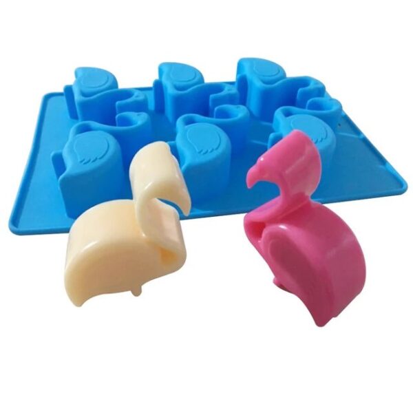 Molde silicona flamencos x 6 - Imagen 3