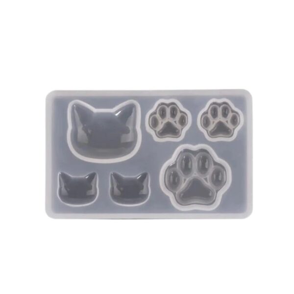 Molde 3 gatitos 3 patitas