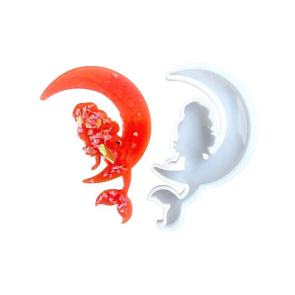 Molde luna y sirena