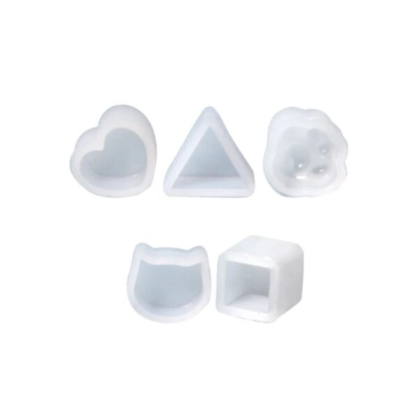 Molde mini aritos triangulo 10mm - Imagen 2
