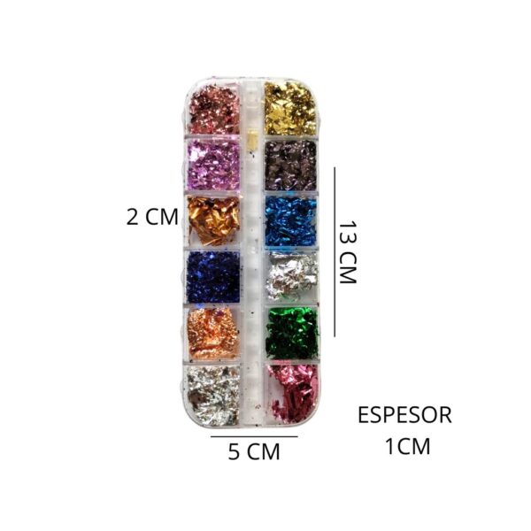 Set x 12 mix dlizzer hoja de oro - Imagen 2