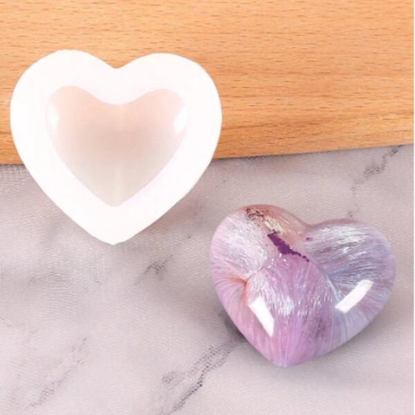 Molde corazon individual 3d 8cm - Imagen 3