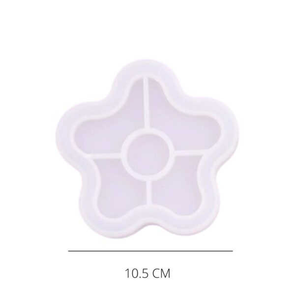 Copia de Molde posavaso flor - Imagen 2
