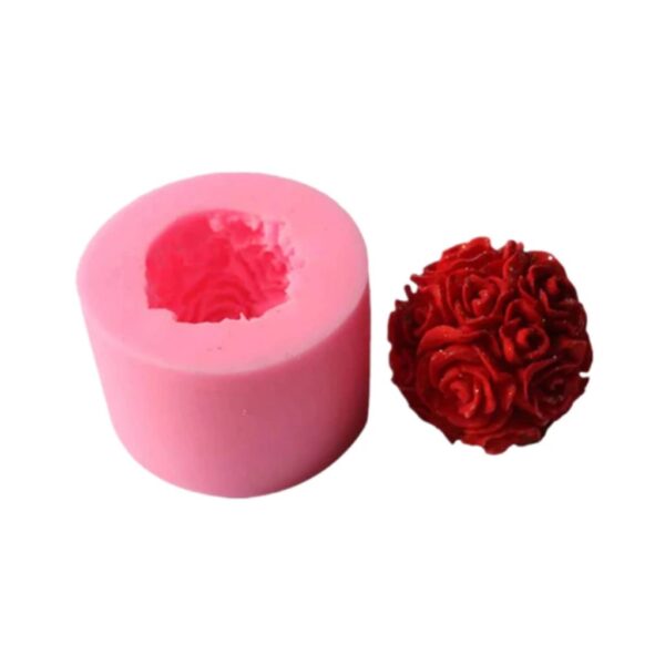 Molde arreglo floral 3D
