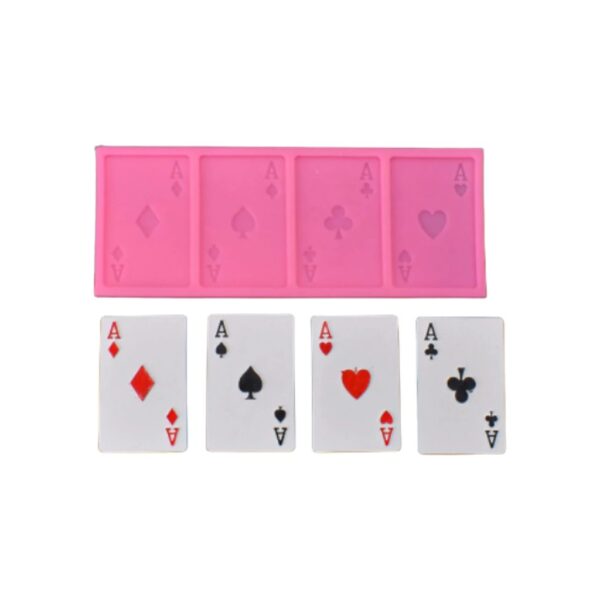 Molde cartas de poker