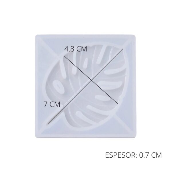 Molde hoja de palma 4,8cm - Imagen 2