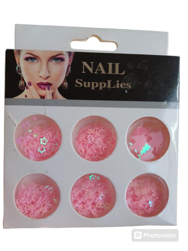 Glitter x 6 colores