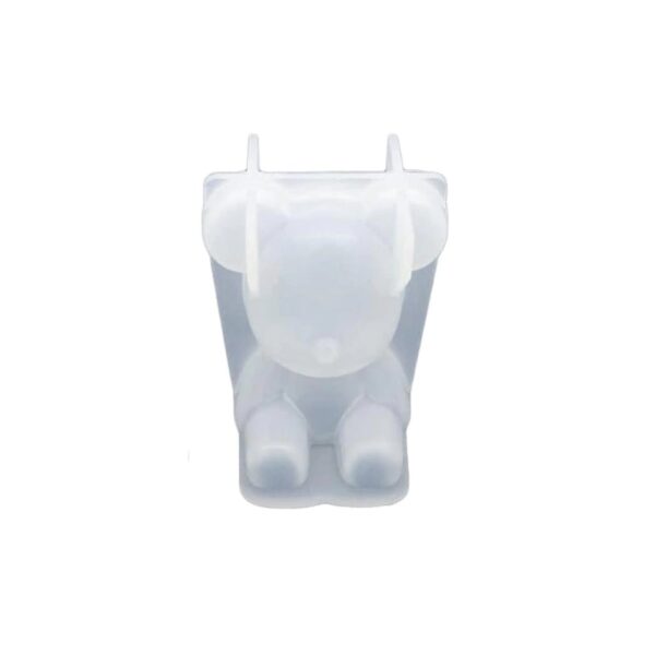 Molde oso 3D manos al costado - Imagen 3