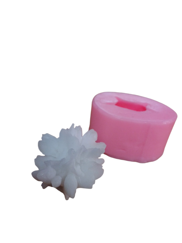 Molde arreglo floral 3D 5cm - Imagen 3
