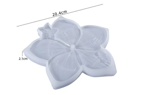 Molde reloj flor 20,4cm - Imagen 2