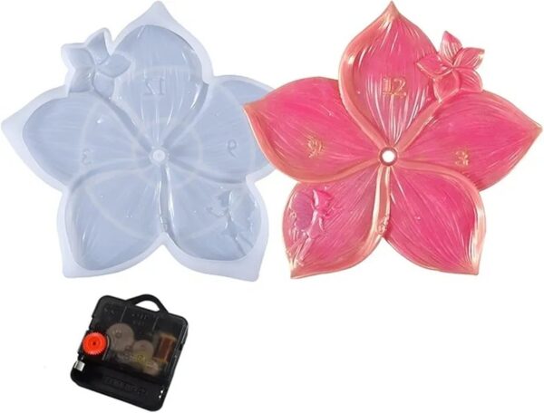 Molde reloj flor 20,4cm - Imagen 3