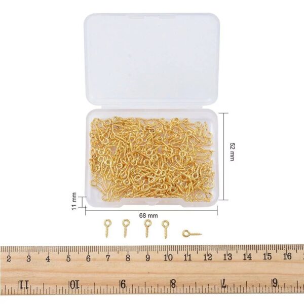Mini pitones dorados  x 300 en caja - Imagen 3