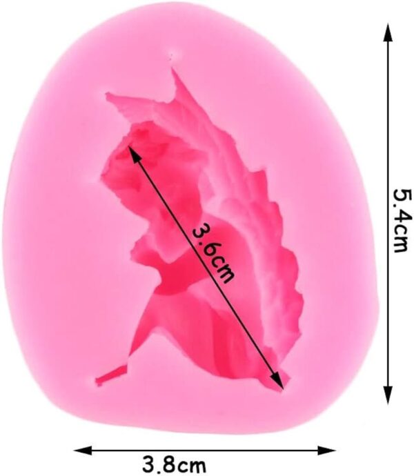 Molde angelito mini con alas 4cm - Imagen 2