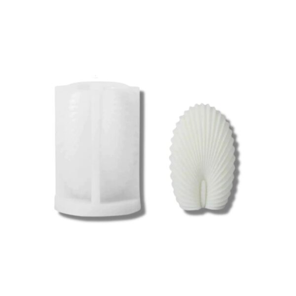 Molde ostras rayas 3d