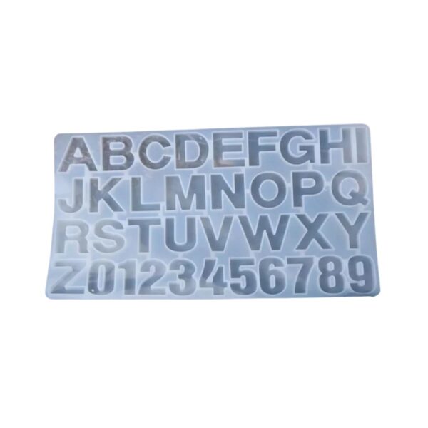 Molde plancha letras y números max al derecho