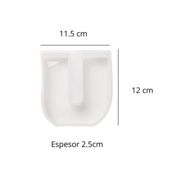 Molde arco invertido vela 12cm - Imagen 2