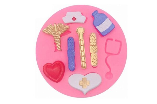 Molde instrumentos médicos doctor