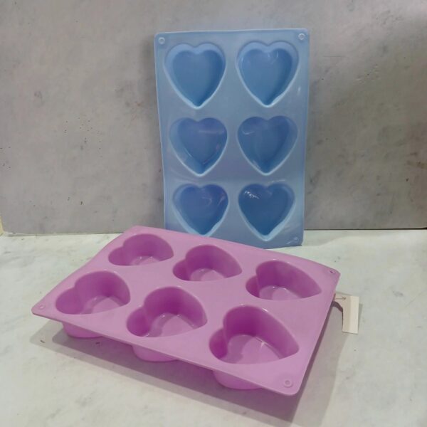 Molde corazones grandes 7cm