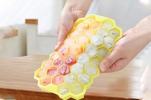 Molde 37 cubitos hexagonales - Imagen 3