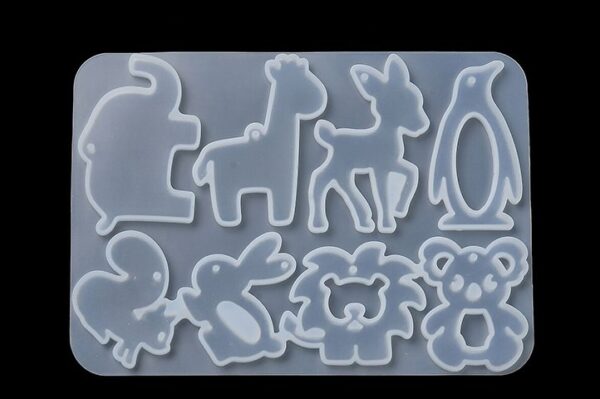 Molde 8 animales varios.