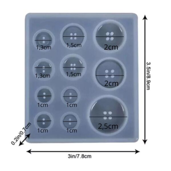 Molde botones - Imagen 3