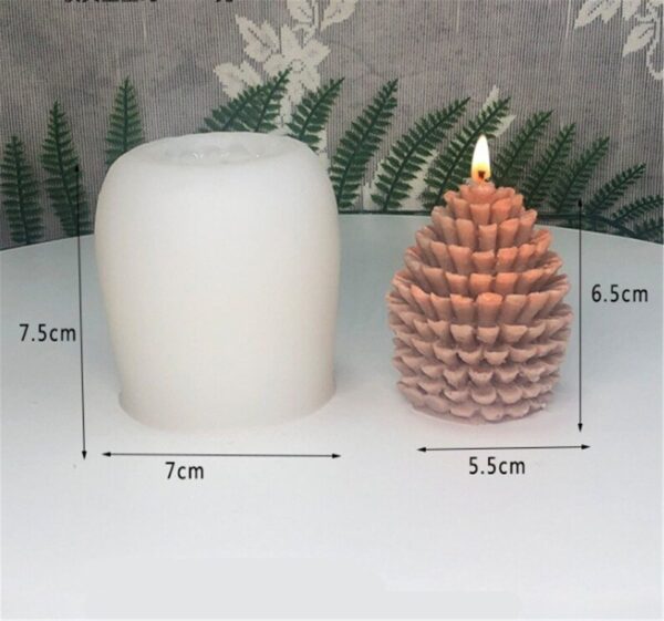 Molde piña 3D 26C8