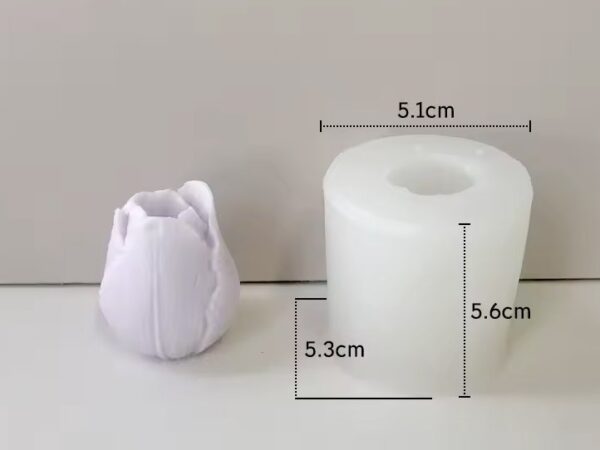 Molde flor tulipán 5,6cm 23N8