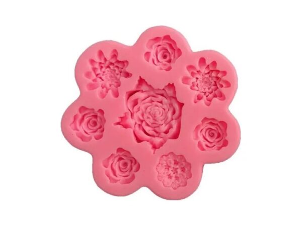Molde 8 flores - Imagen 2
