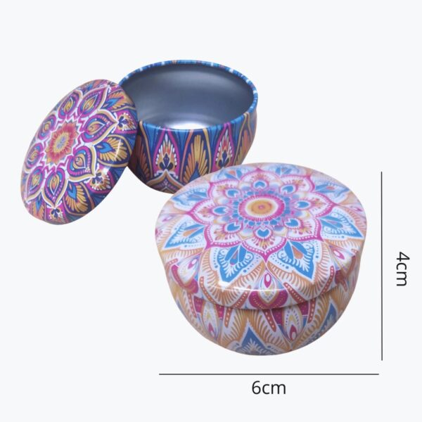 Latas chicas mandala multiuso velas