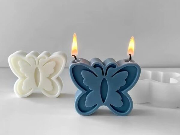 Molde vela jabon mariposa