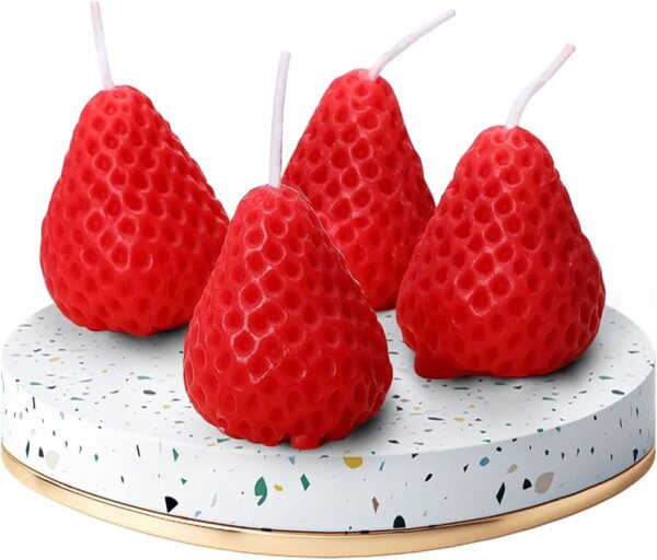 Molde frutilla 3D 4cm 44X2