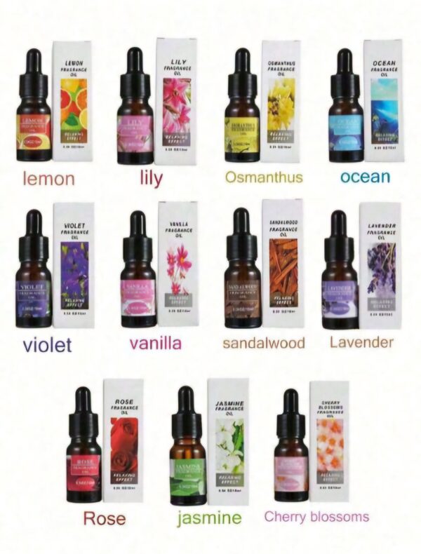 Esencias aceite aromatico jabon vela con gotero