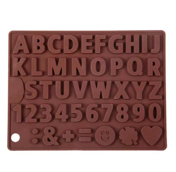 Molde bombones letras - Imagen 4