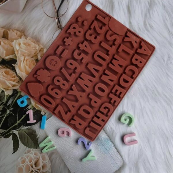 Molde bombones letras - Imagen 3