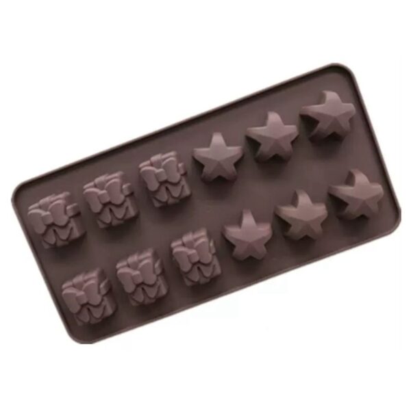 Molde bombones regalos y estrellas - Imagen 3